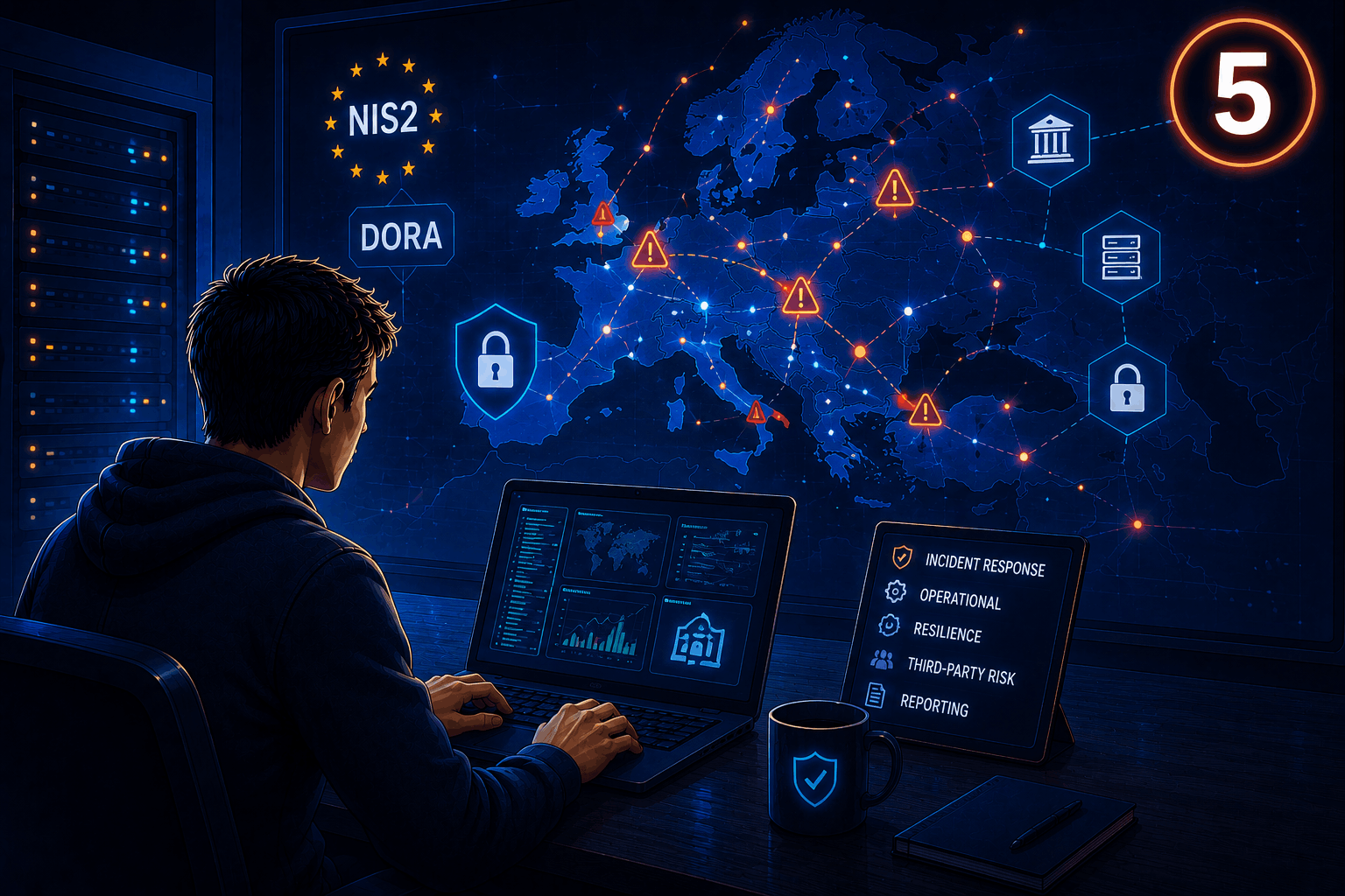 Lab 5 – EuroGrid Finance | NIS2 & DORA Regulatory Compliance Audit